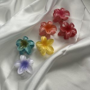 Flower Claw Clips