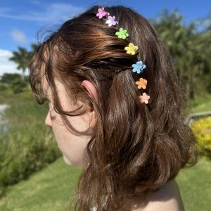 Alternative view of Mini Flower Hairclips